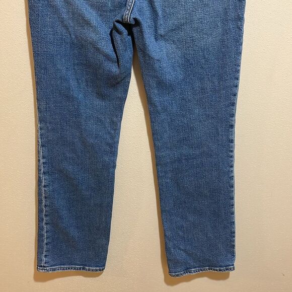 Madewell Slim Demi-Boot Hemp Denim Jeans in Enright Wash Size 25 NA931 - Picture 13 of 16